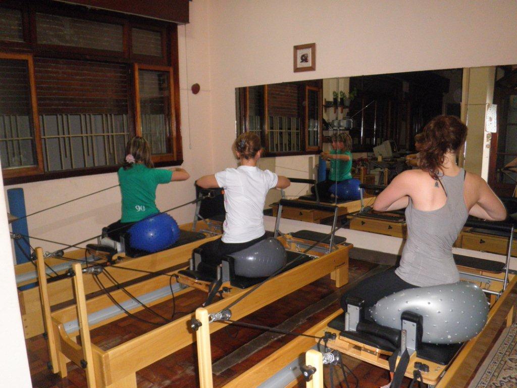 Esferovital en Pilates